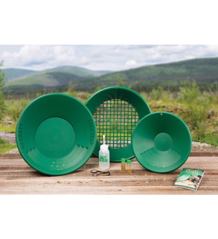 Garrett Gold Pan Kit Trap Altın Eleme Kiti Derede Altın Garrett Gold Pan Kit Trap Altın Eleme Kiti Derede Altın