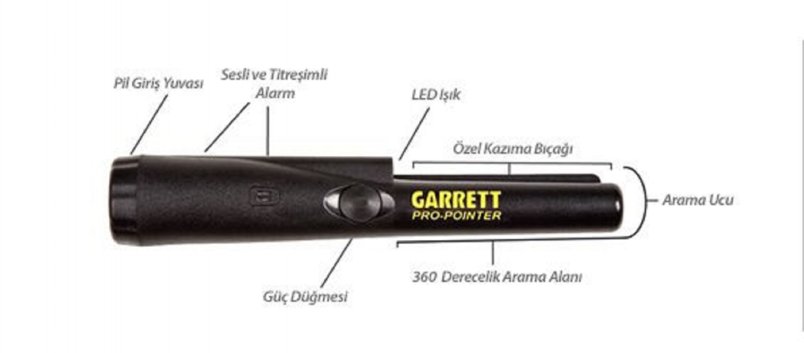 Garrett Pro Pointer II Dedektör