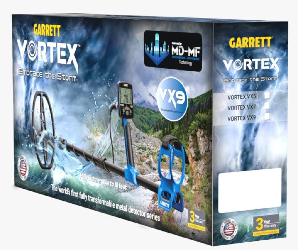 Garrett Vortex VX9 Altın Metal Dedektörü