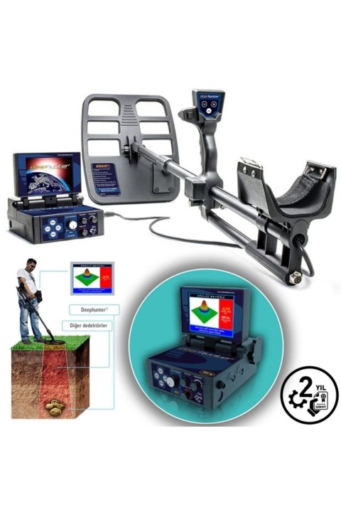 Deep Hunter 3d Pro Define, Altın, Metal Dedektörü (görüntülü Sist