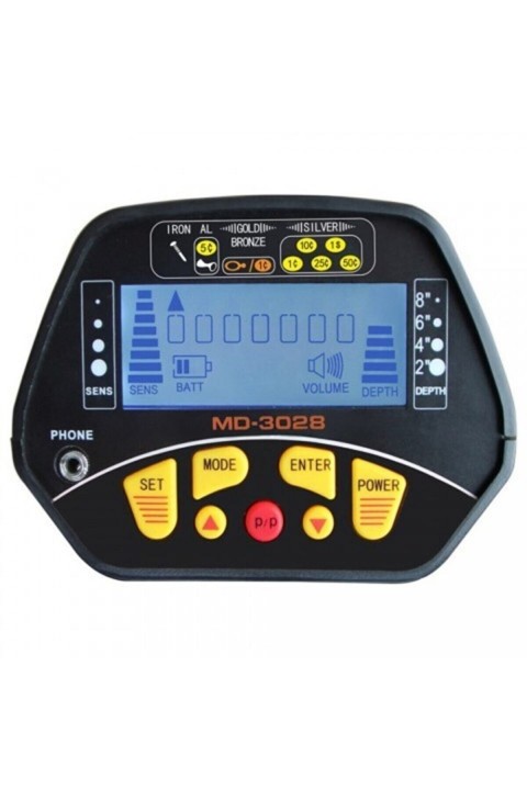 Md 3028 Pro Ayrımlı Dijital Define Altın Metal Dedektörü
